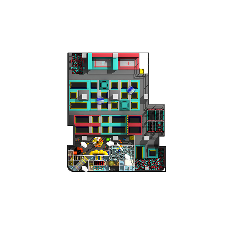 Trampoline park 532 flat