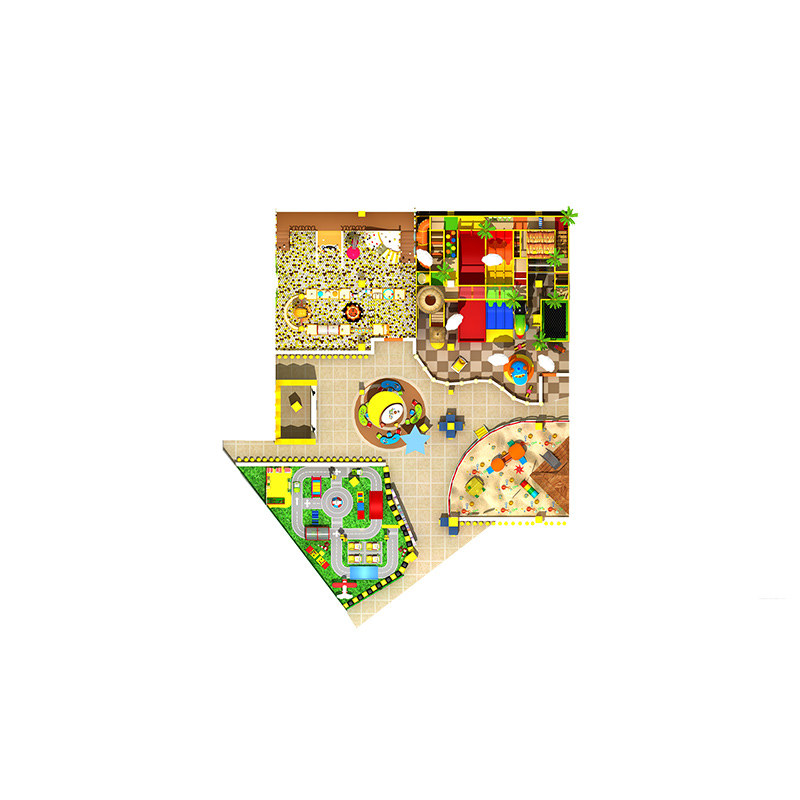 Colorful theme naughty castle