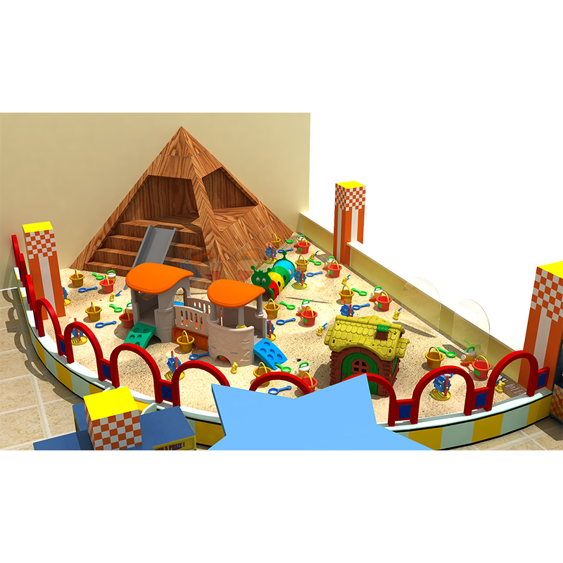 Colorful theme naughty castle