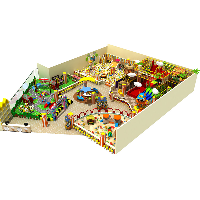Colorful theme naughty castle