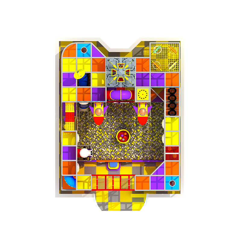 Colorful theme naughty castle 104 flat