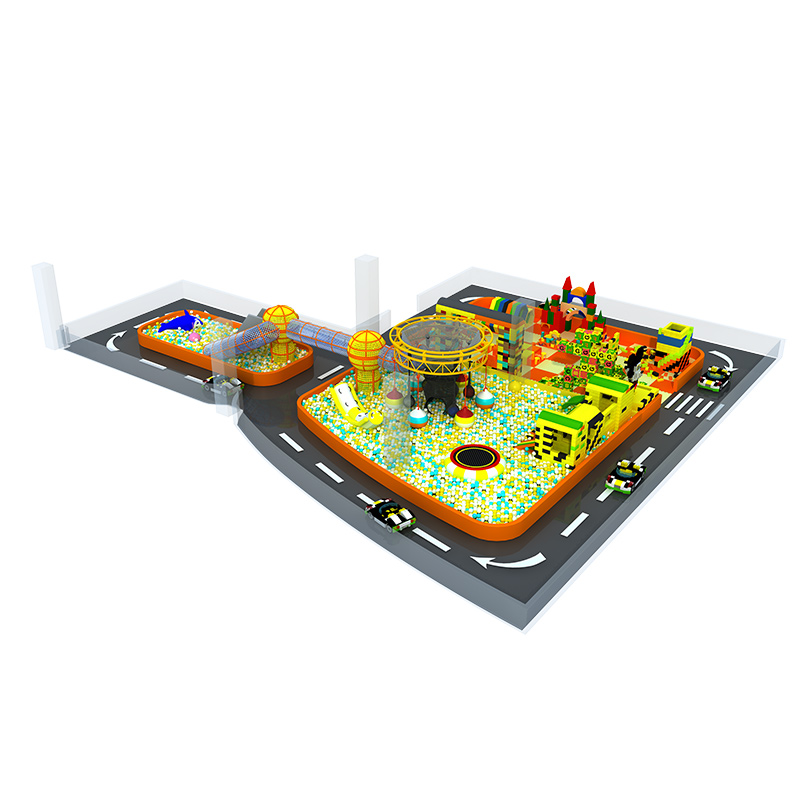 Colorful theme naughty castle