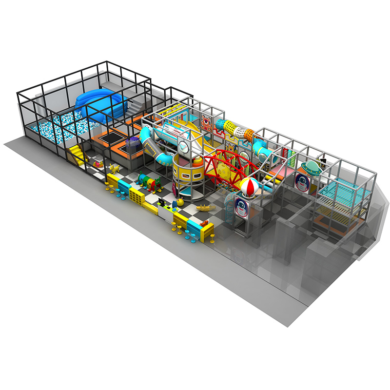 Colorful theme naughty castle 270 square meters