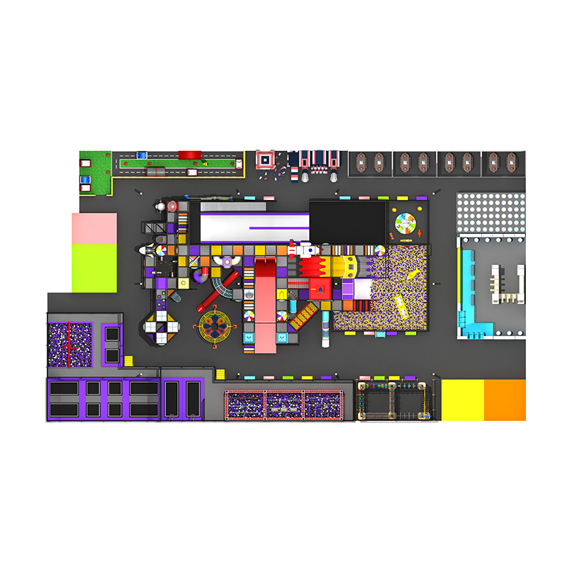 Colorful theme naughty castle 1590 flat