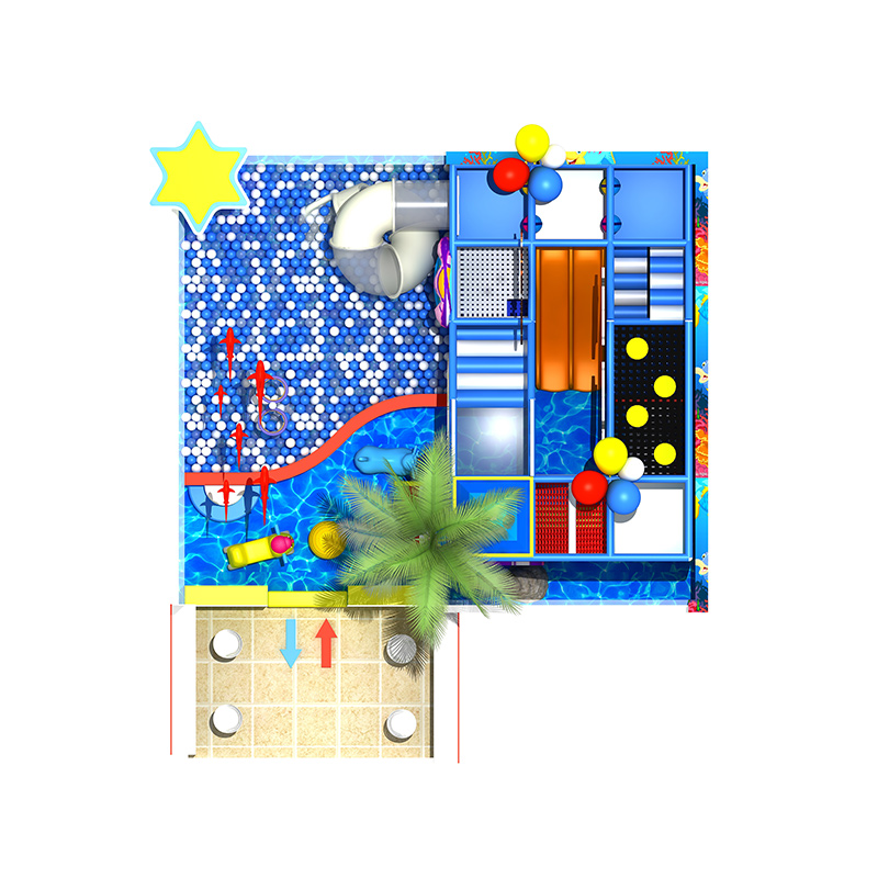Marine theme naughty castle 56 flat