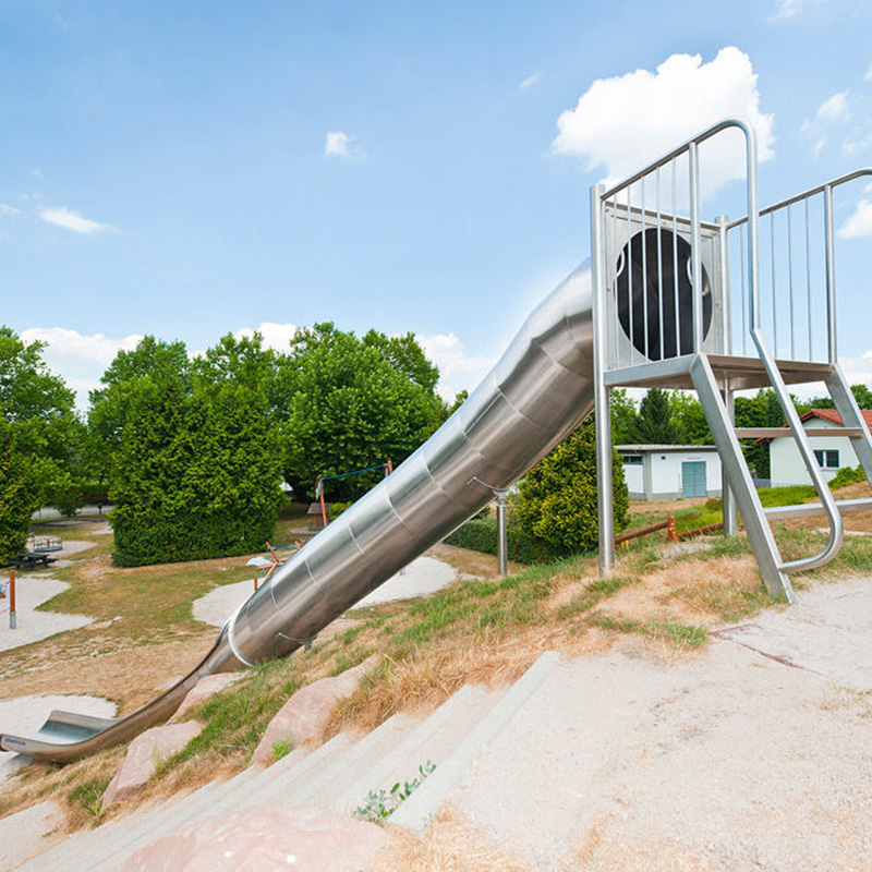 Full barrel curved slide