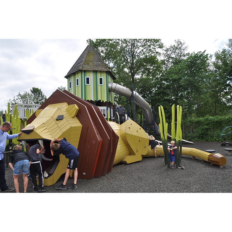 Lion Statue playground