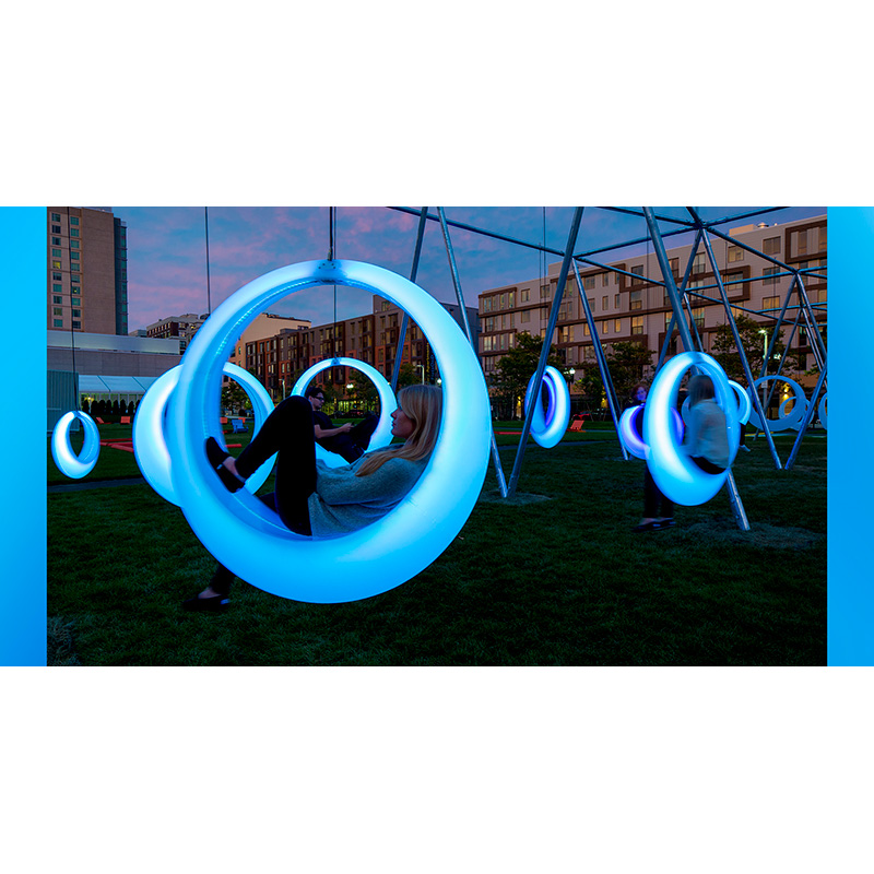 Luminous swing