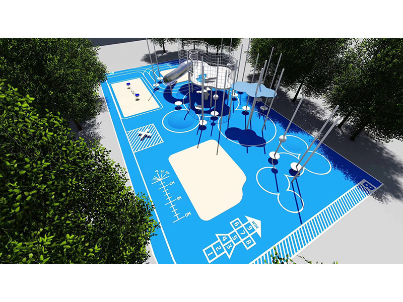 Outdoor children's playground